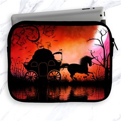 Drive In The Night By Carriage Apple Ipad 2/3/4 Zipper Cases by FantasyWorld7