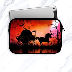 Drive In The Night By Carriage Apple Ipad Mini Zipper Cases by FantasyWorld7