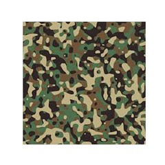 Army Pattern  Small Satin Scarf (square)