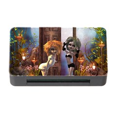 Cute Dark Fairys With Cat Memory Card Reader With Cf by FantasyWorld7