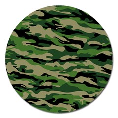 Camouflage Magnet 5  (round)