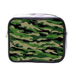 Camouflage Mini Toiletries Bag (one Side) by designsbymallika