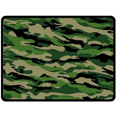 Camouflage Double Sided Fleece Blanket (large) 