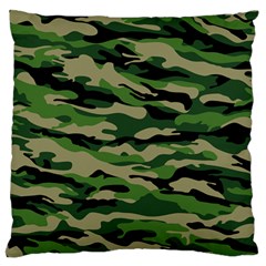 Camouflage Standard Flano Cushion Case (one Side)