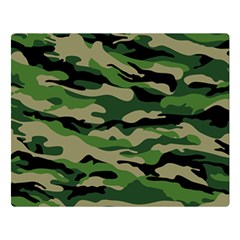 Camouflage Double Sided Flano Blanket (large)  by designsbymallika