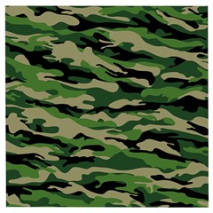 Camouflage Wooden Puzzle Square