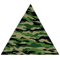 Camouflage Wooden Puzzle Triangle