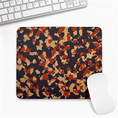 Aged Red, White, And Blue Camo Large Mousepads by McCallaCoultureArmyShop