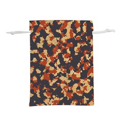 Aged Red, White, And Blue Camo Lightweight Drawstring Pouch (l)