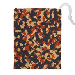 Aged Red, White, And Blue Camo Drawstring Pouch (5xl) by McCallaCoultureArmyShop