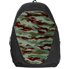 Brown And Green Camo Backpack Bag by McCallaCoultureArmyShop