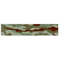 Brown And Green Camo Small Flano Scarf by McCallaCoultureArmyShop