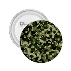 Dark Green Camouflage Army 2 25  Buttons by McCallaCoultureArmyShop