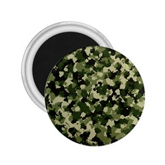 Dark Green Camouflage Army 2 25  Magnets by McCallaCoultureArmyShop