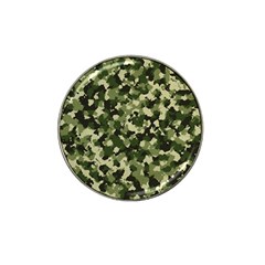 Dark Green Camouflage Army Hat Clip Ball Marker by McCallaCoultureArmyShop