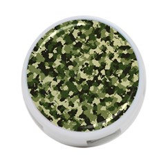 Dark Green Camouflage Army 4-port Usb Hub (one Side) by McCallaCoultureArmyShop