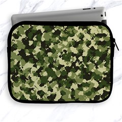 Dark Green Camouflage Army Apple Ipad 2/3/4 Zipper Cases by McCallaCoultureArmyShop