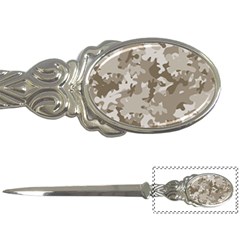 Tan Army Camouflage Letter Opener by mccallacoulture