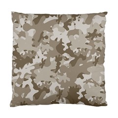 Tan Army Camouflage Standard Cushion Case (one Side) by mccallacoulture