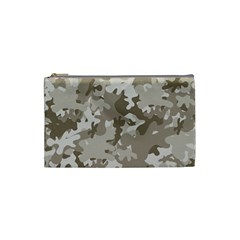 Tan Army Camouflage Cosmetic Bag (small) by mccallacoulture