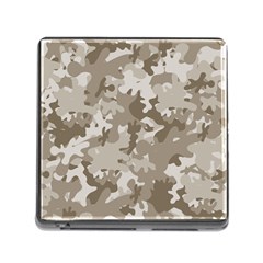 Tan Army Camouflage Memory Card Reader (square 5 Slot) by mccallacoulture