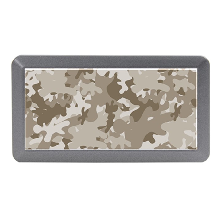 Tan Army Camouflage Memory Card Reader (Mini)