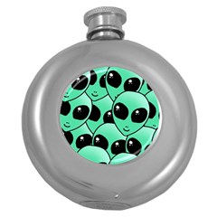 Alien Round Hip Flask (5 Oz) by Sapixe