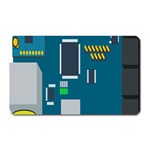 Amphisbaena Two Platform Dtn Node Vector File Magnet (Rectangular) Front