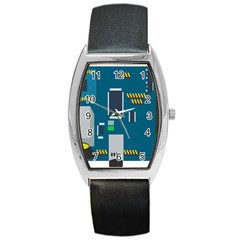 Amphisbaena Two Platform Dtn Node Vector File Barrel Style Metal Watch by Sapixe