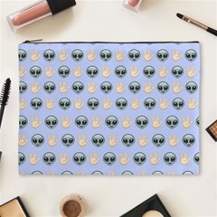 Alien Pattern Cosmetic Bag (xl) by Sapixe