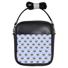 Alien Pattern Girls Sling Bag by Sapixe