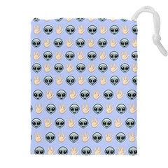 Alien Pattern Drawstring Pouch (5xl)