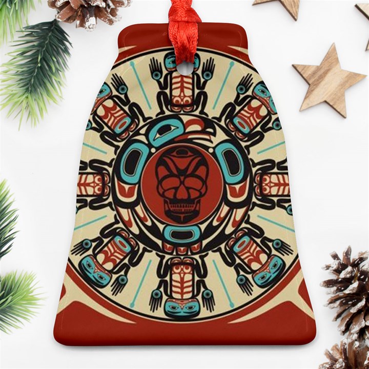 Grateful Dead Pacific Northwest Cover Bell Ornament (Two Sides)