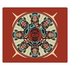 Grateful Dead Pacific Northwest Cover Double Sided Flano Blanket (small)  by Sapixe