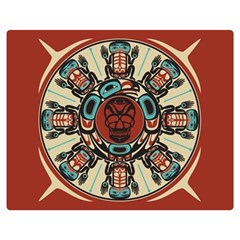 Grateful Dead Pacific Northwest Cover Double Sided Flano Blanket (medium)  by Sapixe