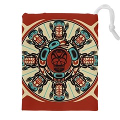 Grateful Dead Pacific Northwest Cover Drawstring Pouch (4xl) by Sapixe