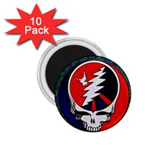 Grateful Dead 1 75  Magnets (10 Pack) 