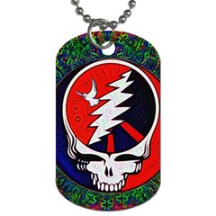 Grateful Dead Dog Tag (two Sides) by Sapixe