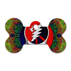 Grateful Dead Dog Tag Bone (two Sides) by Sapixe