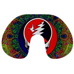 Grateful Dead Travel Neck Pillow by Sapixe