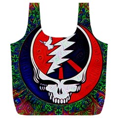 Grateful Dead Full Print Recycle Bag (xxl) by Sapixe