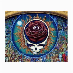 Grateful Dead Ahead Of Their Time Small Glasses Cloth by Sapixe