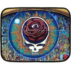 Grateful Dead Ahead Of Their Time Fleece Blanket (mini) by Sapixe