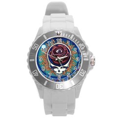 Grateful Dead Ahead Of Their Time Round Plastic Sport Watch (l) by Sapixe