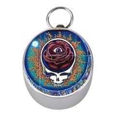 Grateful Dead Ahead Of Their Time Mini Silver Compasses by Sapixe