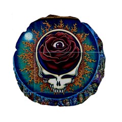 Grateful Dead Ahead Of Their Time Standard 15  Premium Flano Round Cushions by Sapixe