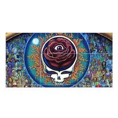 Grateful Dead Ahead Of Their Time Satin Shawl by Sapixe