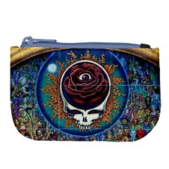 Grateful Dead Ahead Of Their Time Large Coin Purse by Sapixe