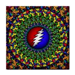 Grateful Dead Tile Coaster by Sapixe