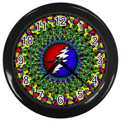 Grateful Dead Wall Clock (black) by Sapixe